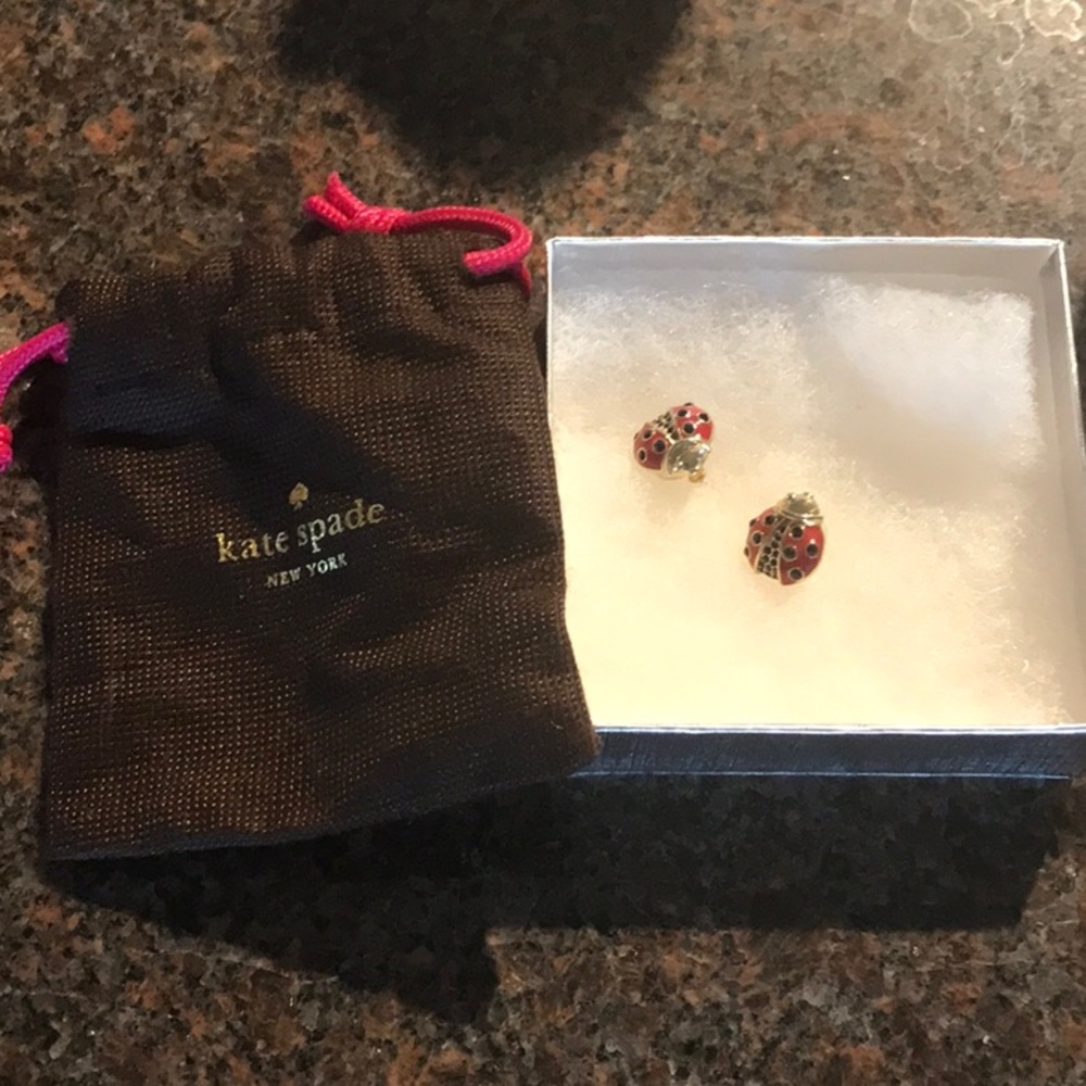 Kate Spade Ladybug Earrings